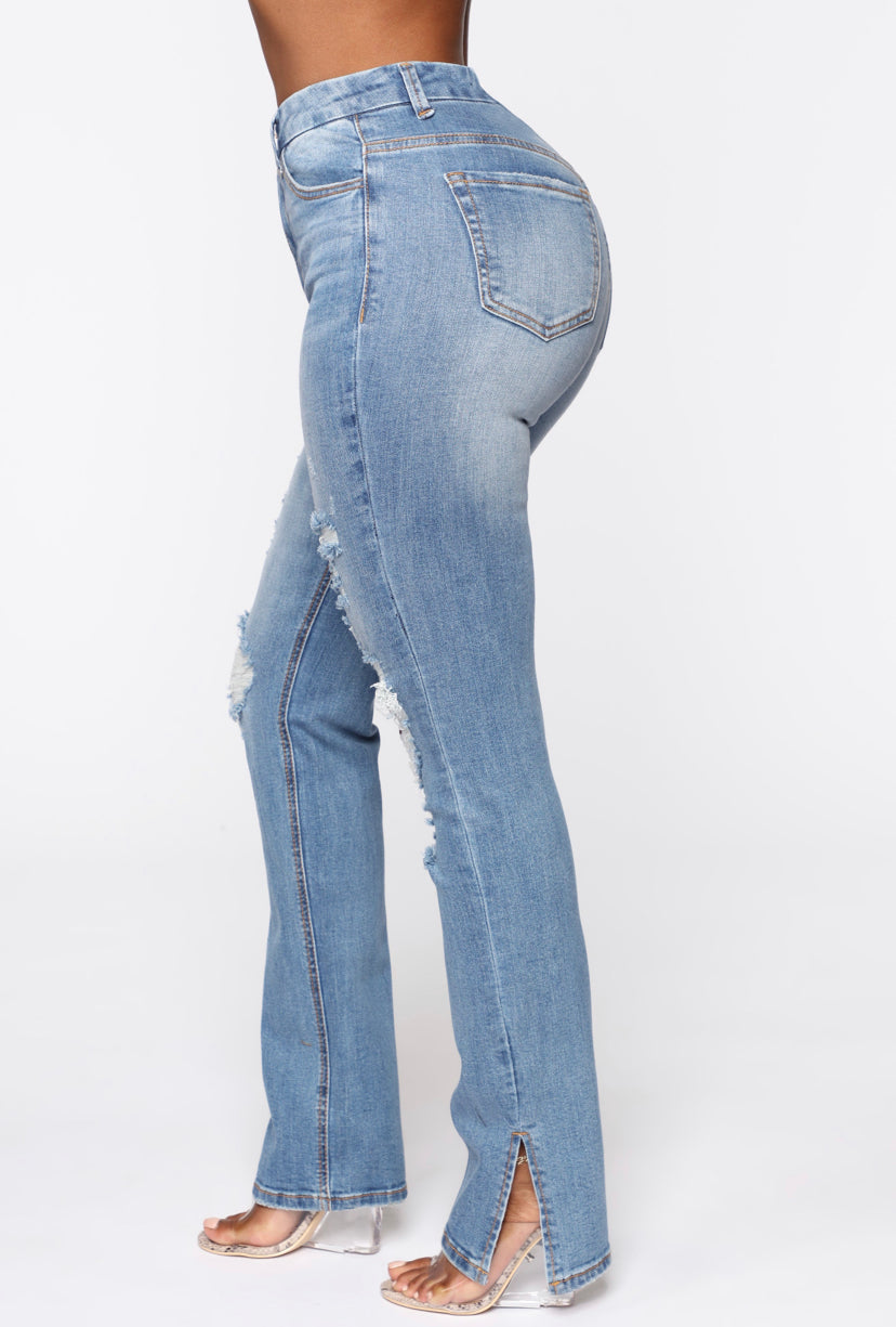High Rise To The Occasion Jeans - Fashdime