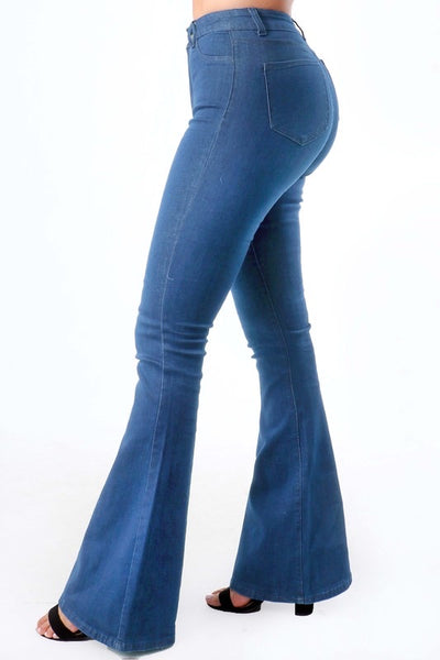 Additive Love Bell Bottoms - Fashdime