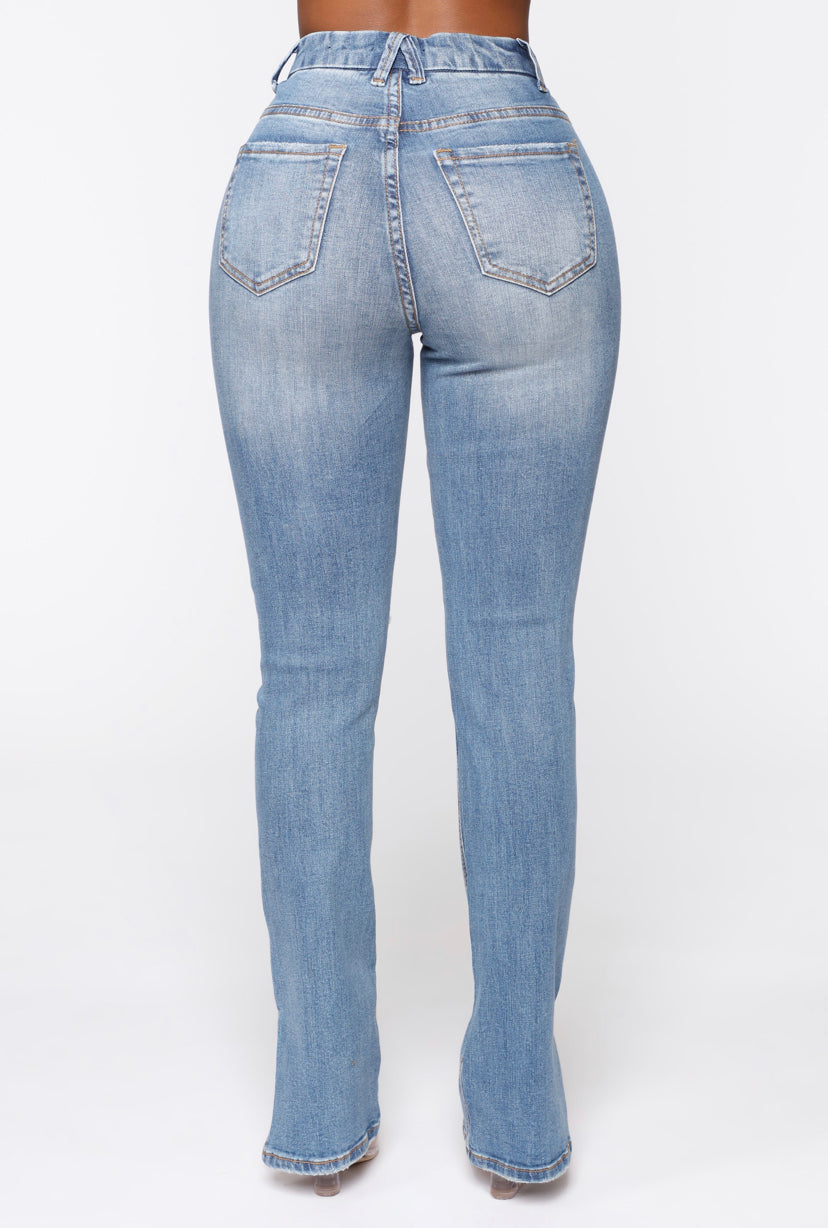 High Rise To The Occasion Jeans - Fashdime